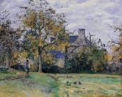 卡米耶 毕沙罗 : Piette's Home on Montfoucault